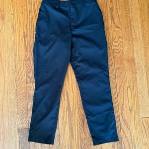Youth Boys Under Armour golf pants, black. Size 12. Like new